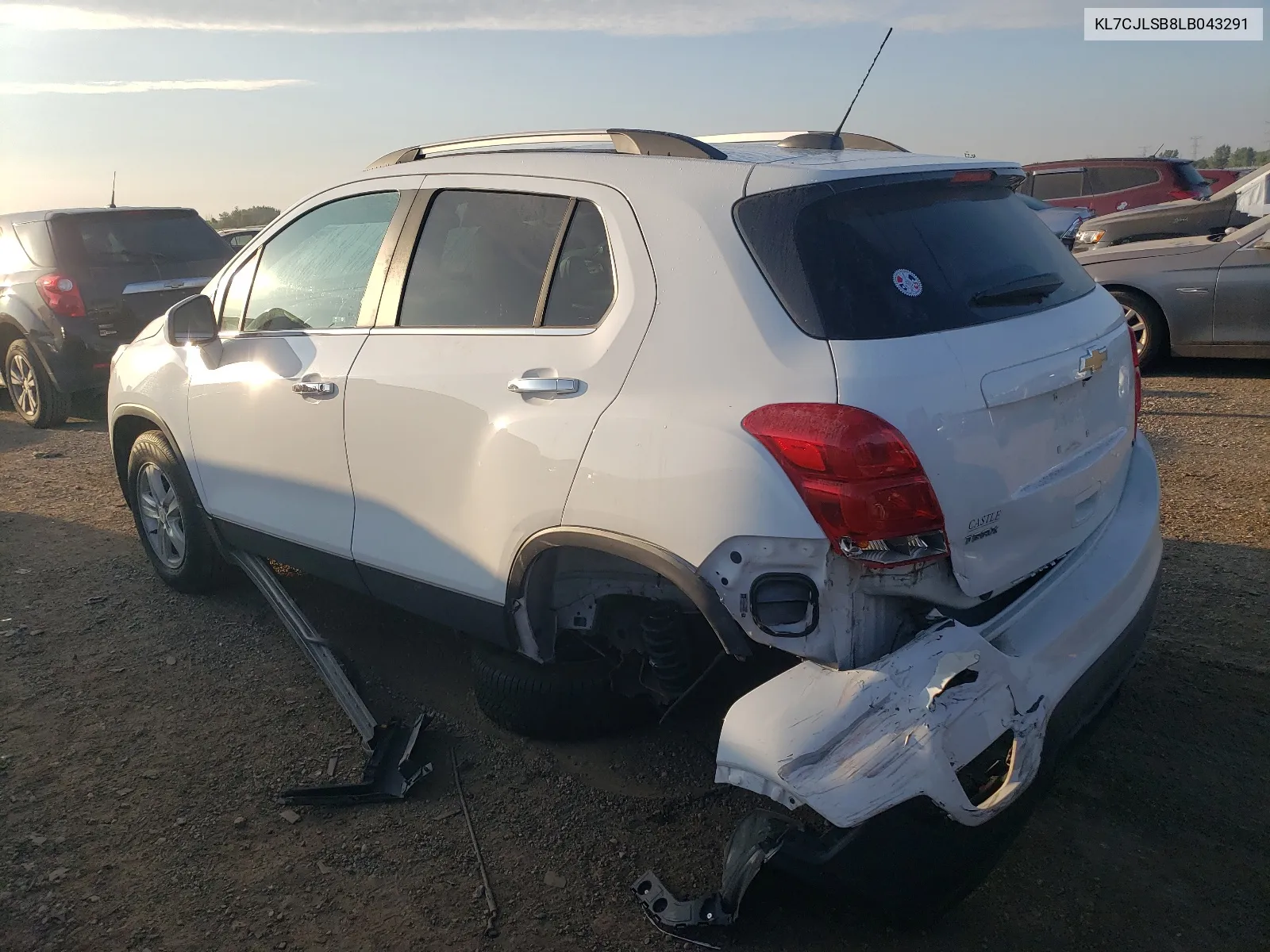 2020 Chevrolet Trax 1Lt VIN: KL7CJLSB8LB043291 Lot: 68569424