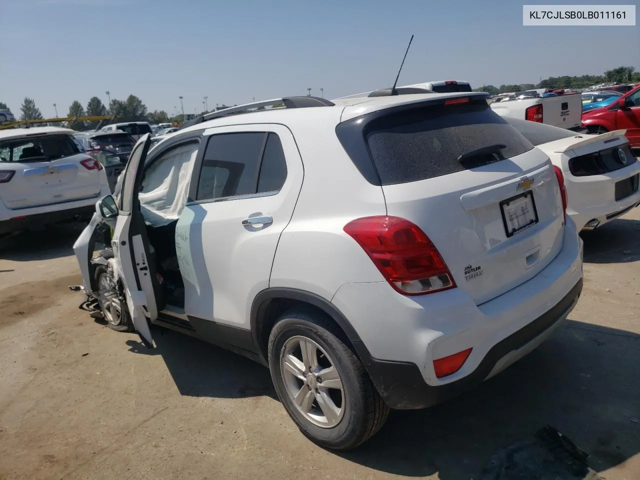 2020 Chevrolet Trax 1Lt VIN: KL7CJLSB0LB011161 Lot: 68579714