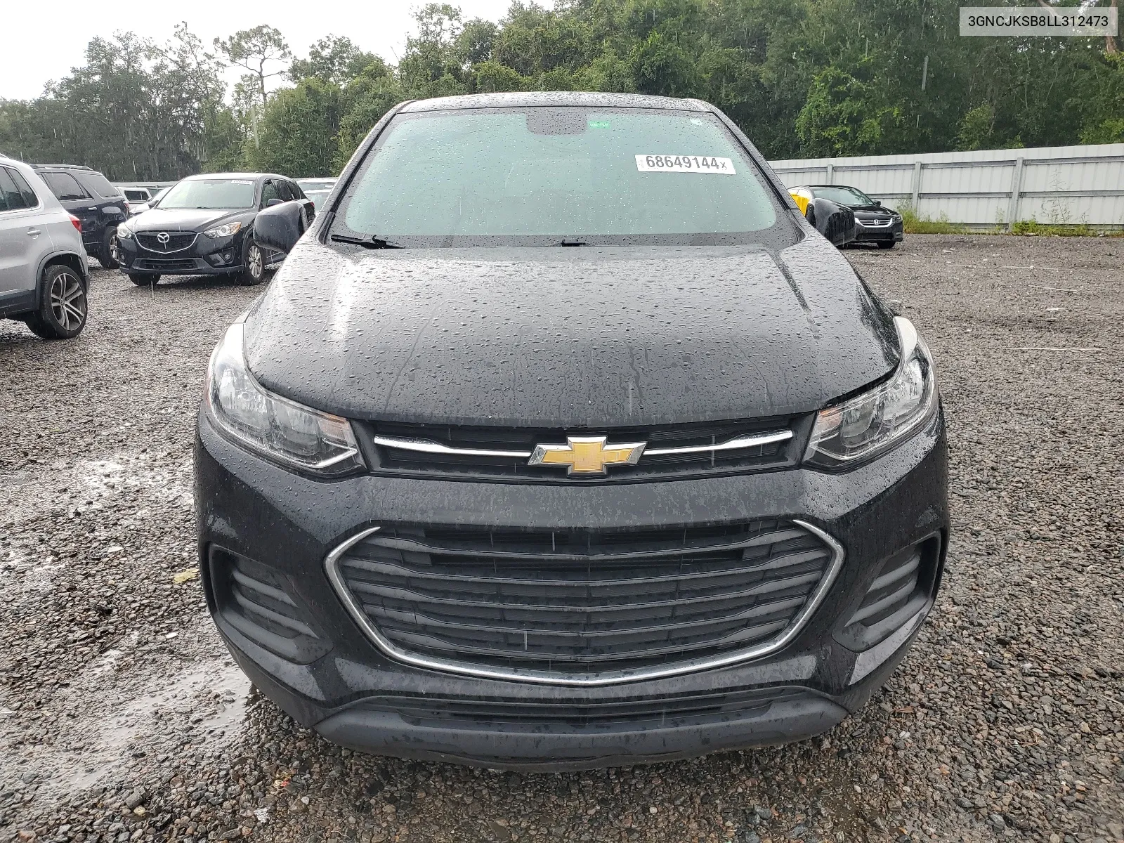 2020 Chevrolet Trax Ls VIN: 3GNCJKSB8LL312473 Lot: 68649144