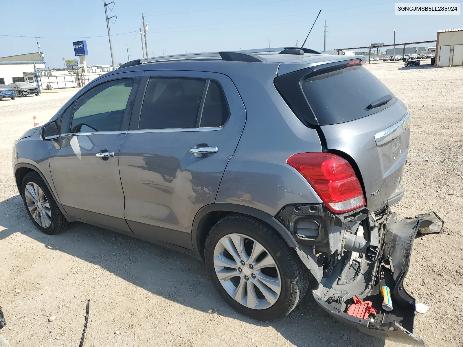 2020 Chevrolet Trax Premier VIN: 3GNCJMSB5LL285924 Lot: 68710044