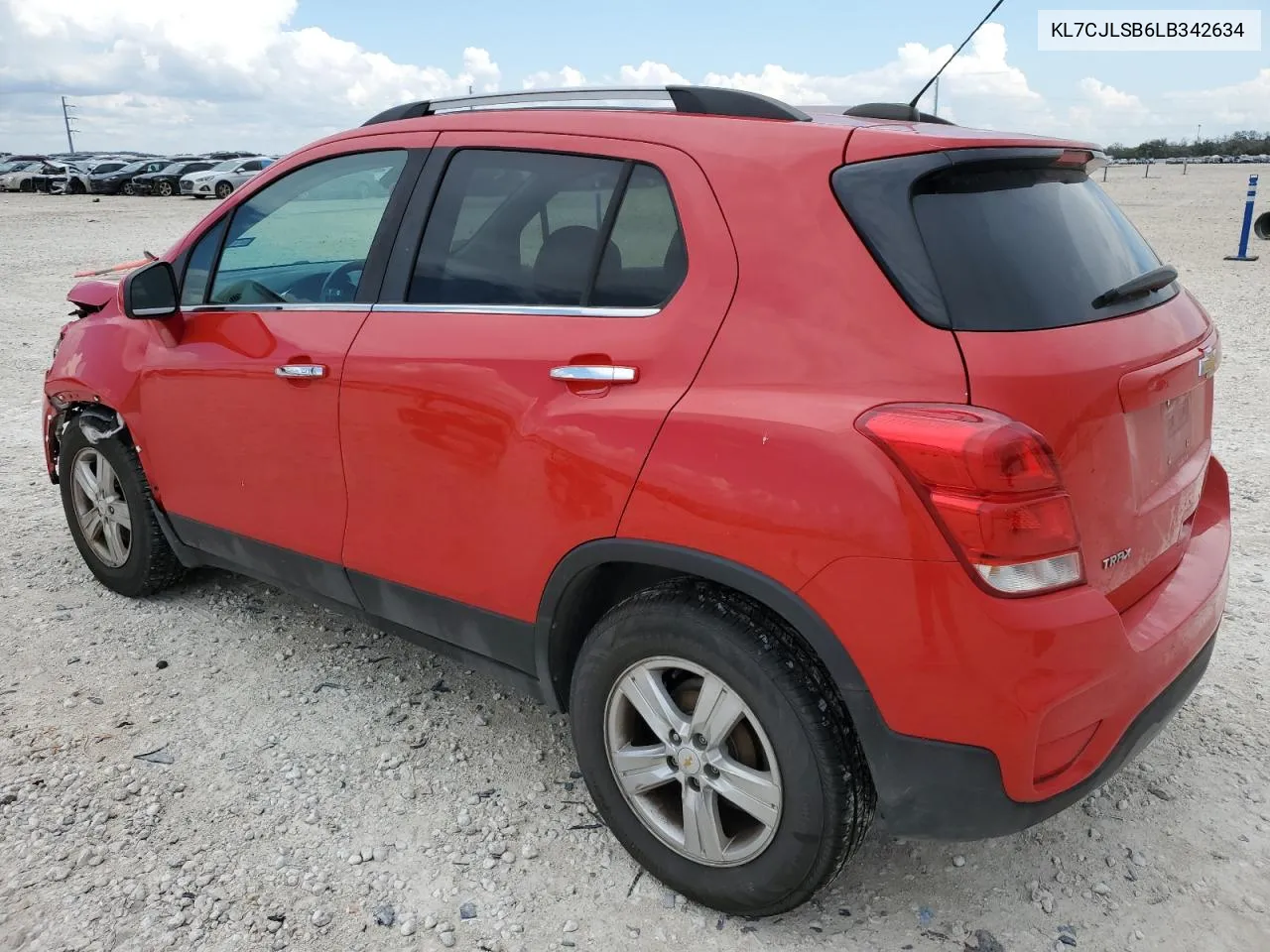 2020 Chevrolet Trax 1Lt VIN: KL7CJLSB6LB342634 Lot: 68974424