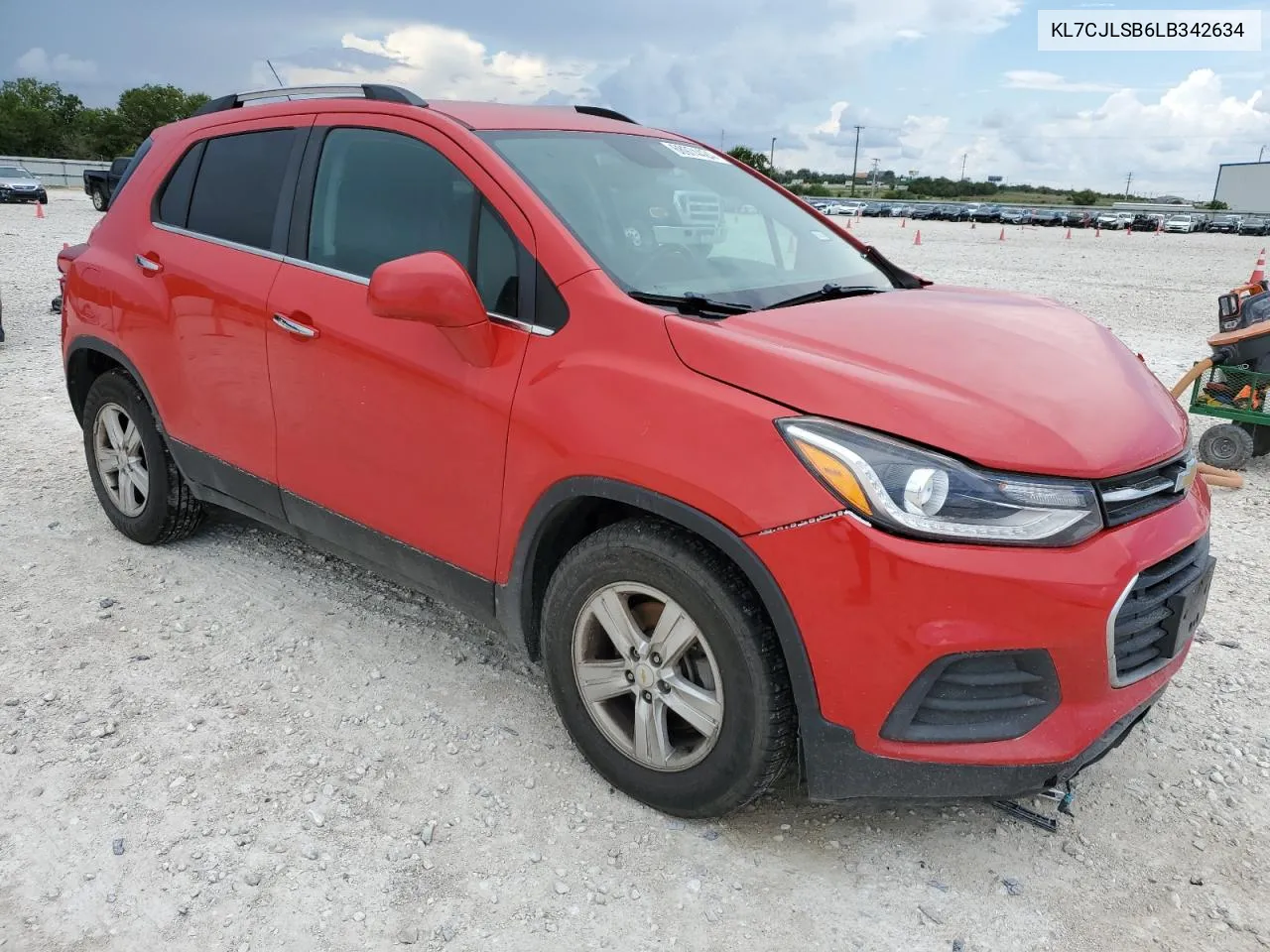 2020 Chevrolet Trax 1Lt VIN: KL7CJLSB6LB342634 Lot: 68974424