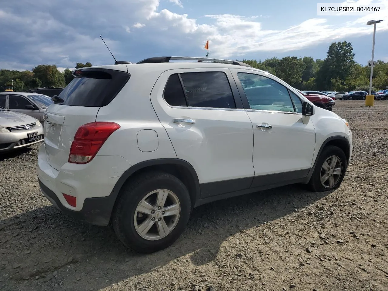 2020 Chevrolet Trax 1Lt VIN: KL7CJPSB2LB046467 Lot: 69027574