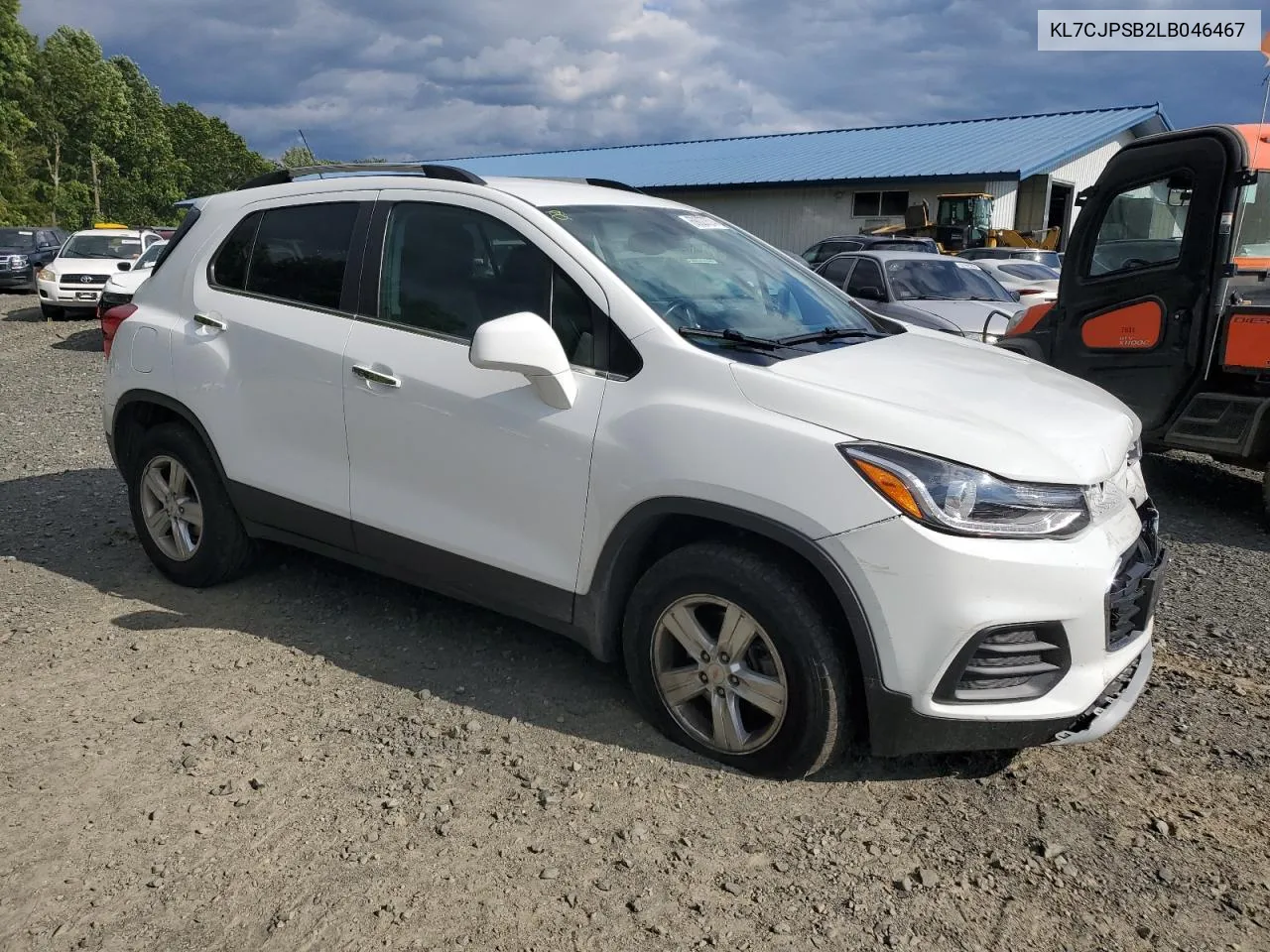 2020 Chevrolet Trax 1Lt VIN: KL7CJPSB2LB046467 Lot: 69027574