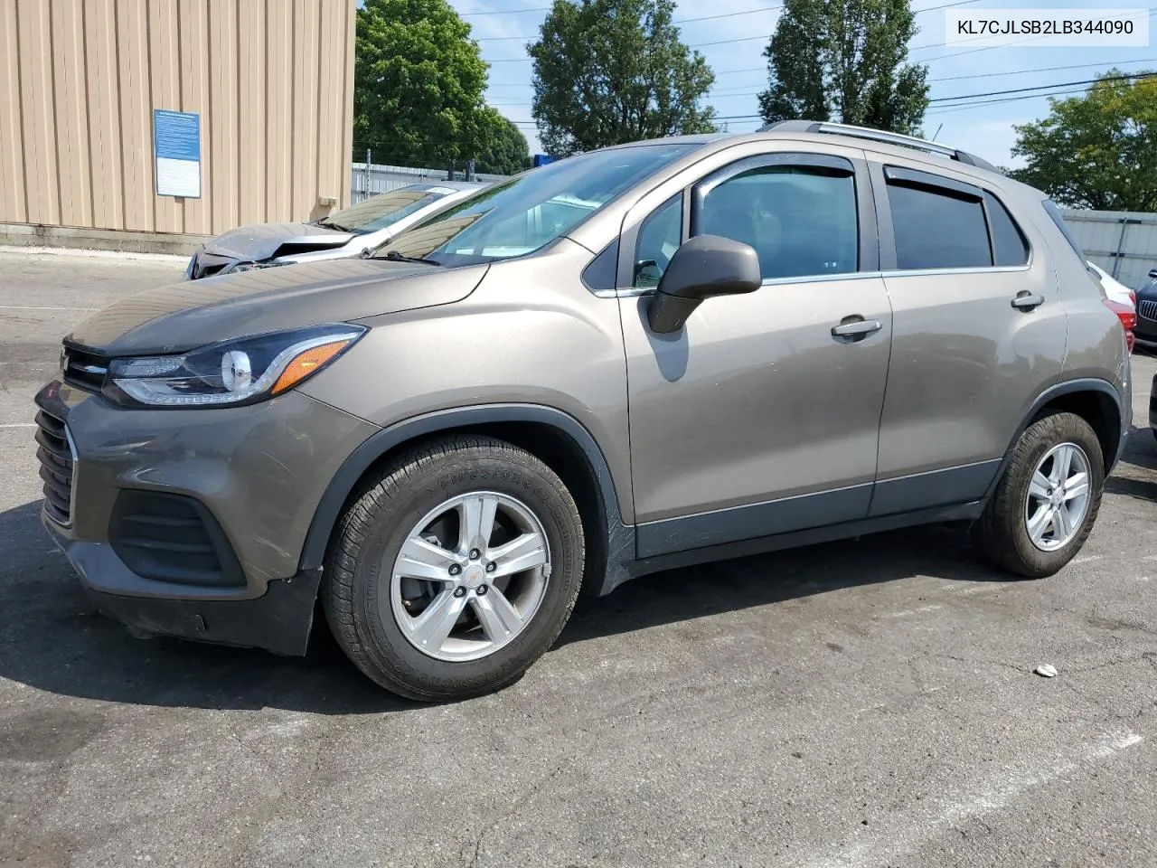 2020 Chevrolet Trax 1Lt VIN: KL7CJLSB2LB344090 Lot: 69139584