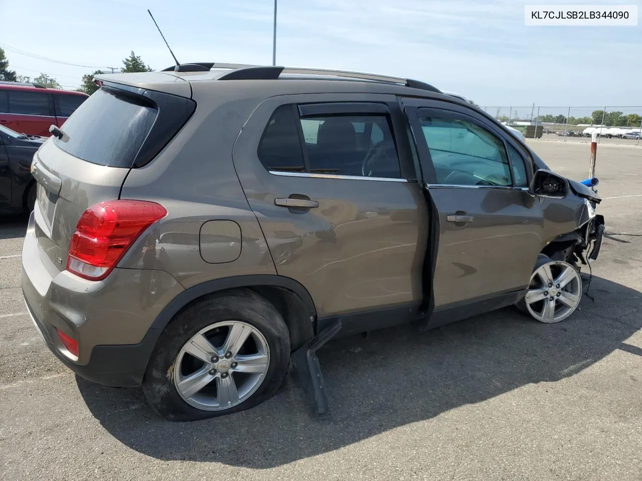 2020 Chevrolet Trax 1Lt VIN: KL7CJLSB2LB344090 Lot: 69139584