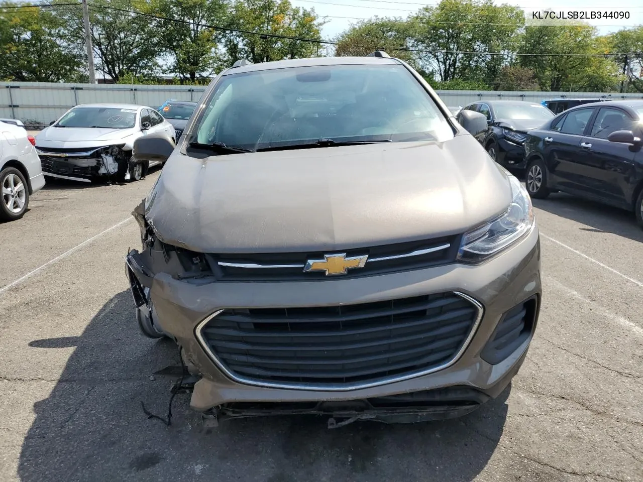 2020 Chevrolet Trax 1Lt VIN: KL7CJLSB2LB344090 Lot: 69139584