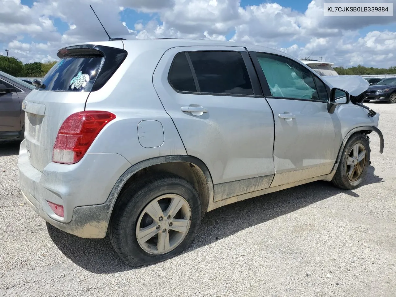 2020 Chevrolet Trax Ls VIN: KL7CJKSB0LB339884 Lot: 69244684