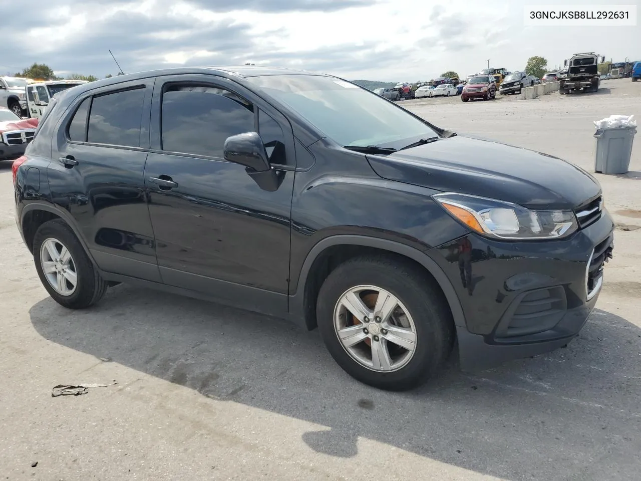 2020 Chevrolet Trax Ls VIN: 3GNCJKSB8LL292631 Lot: 69273384