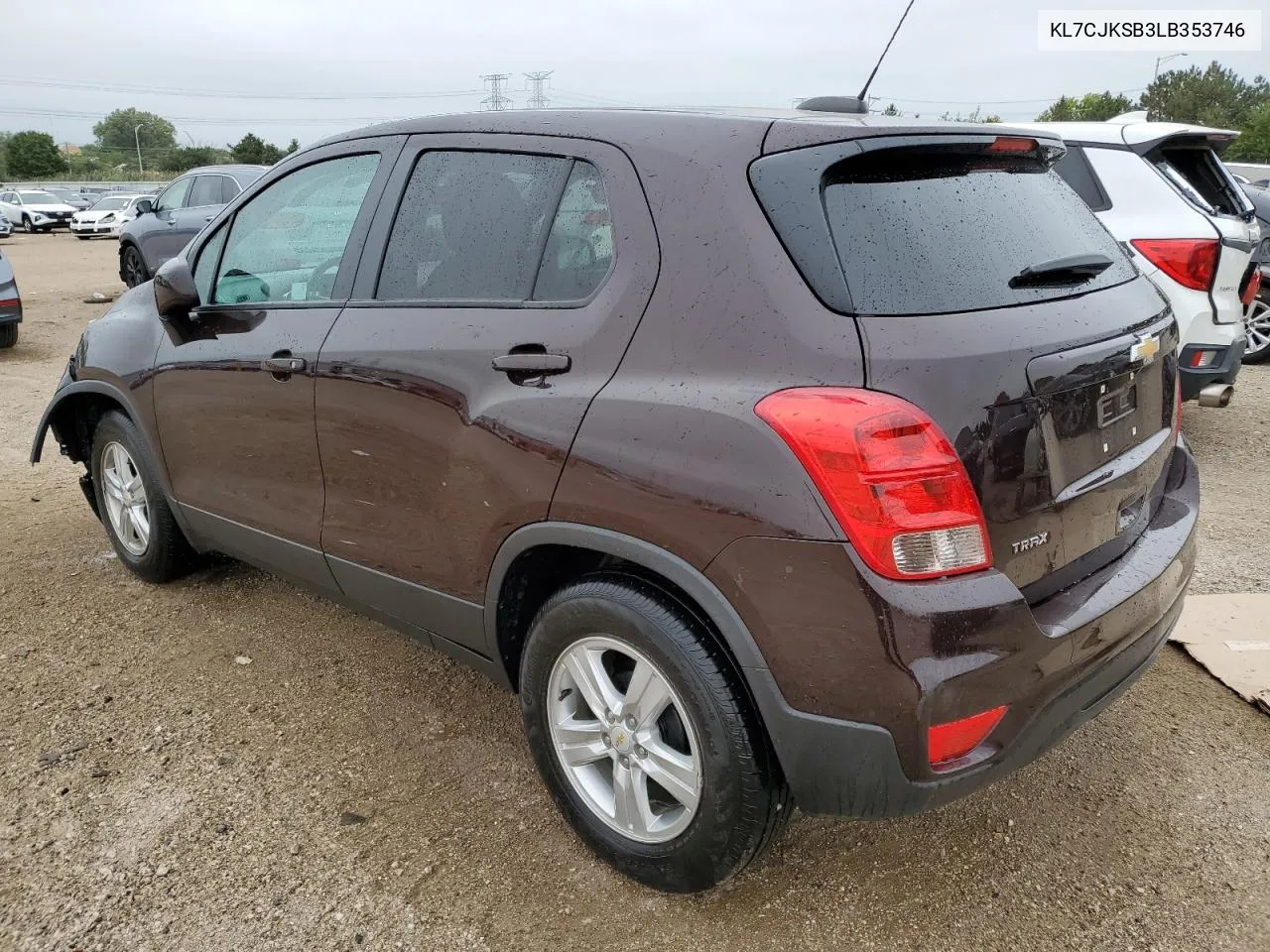 KL7CJKSB3LB353746 2020 Chevrolet Trax Ls