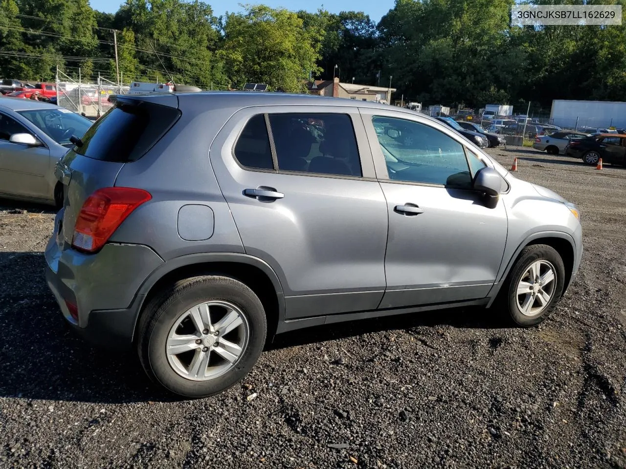 2020 Chevrolet Trax Ls VIN: 3GNCJKSB7LL162629 Lot: 69524784