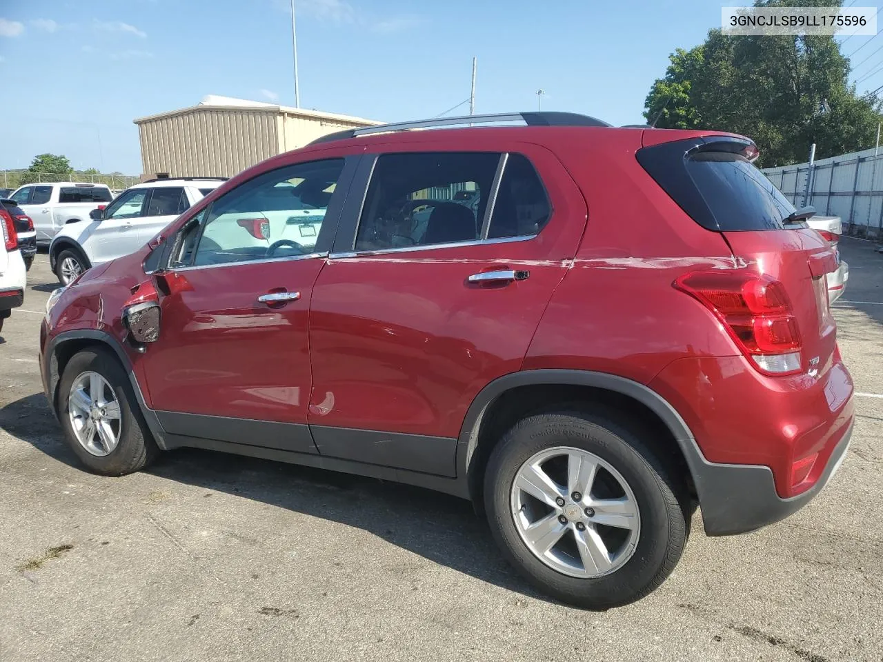 2020 Chevrolet Trax 1Lt VIN: 3GNCJLSB9LL175596 Lot: 69662544