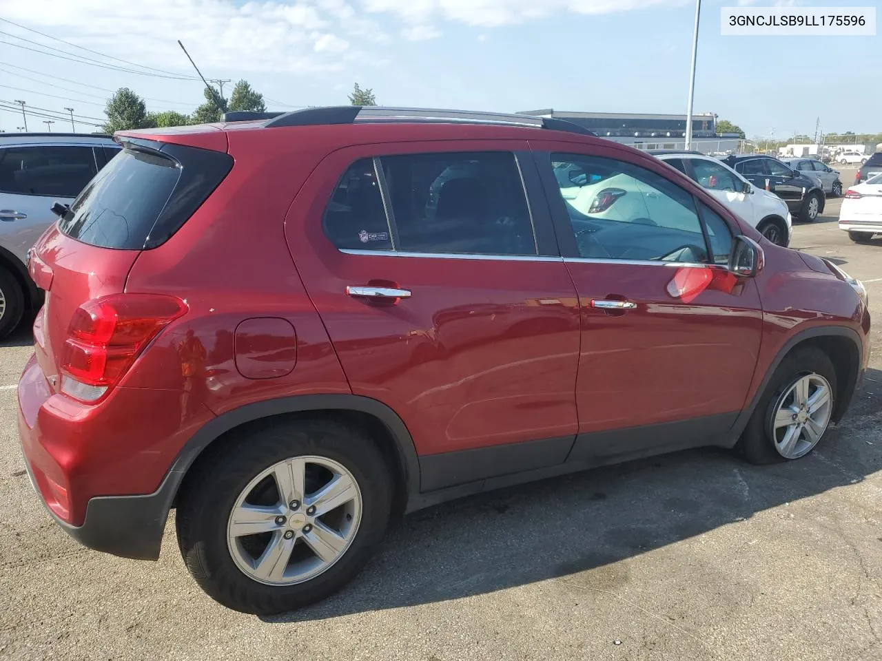 2020 Chevrolet Trax 1Lt VIN: 3GNCJLSB9LL175596 Lot: 69662544