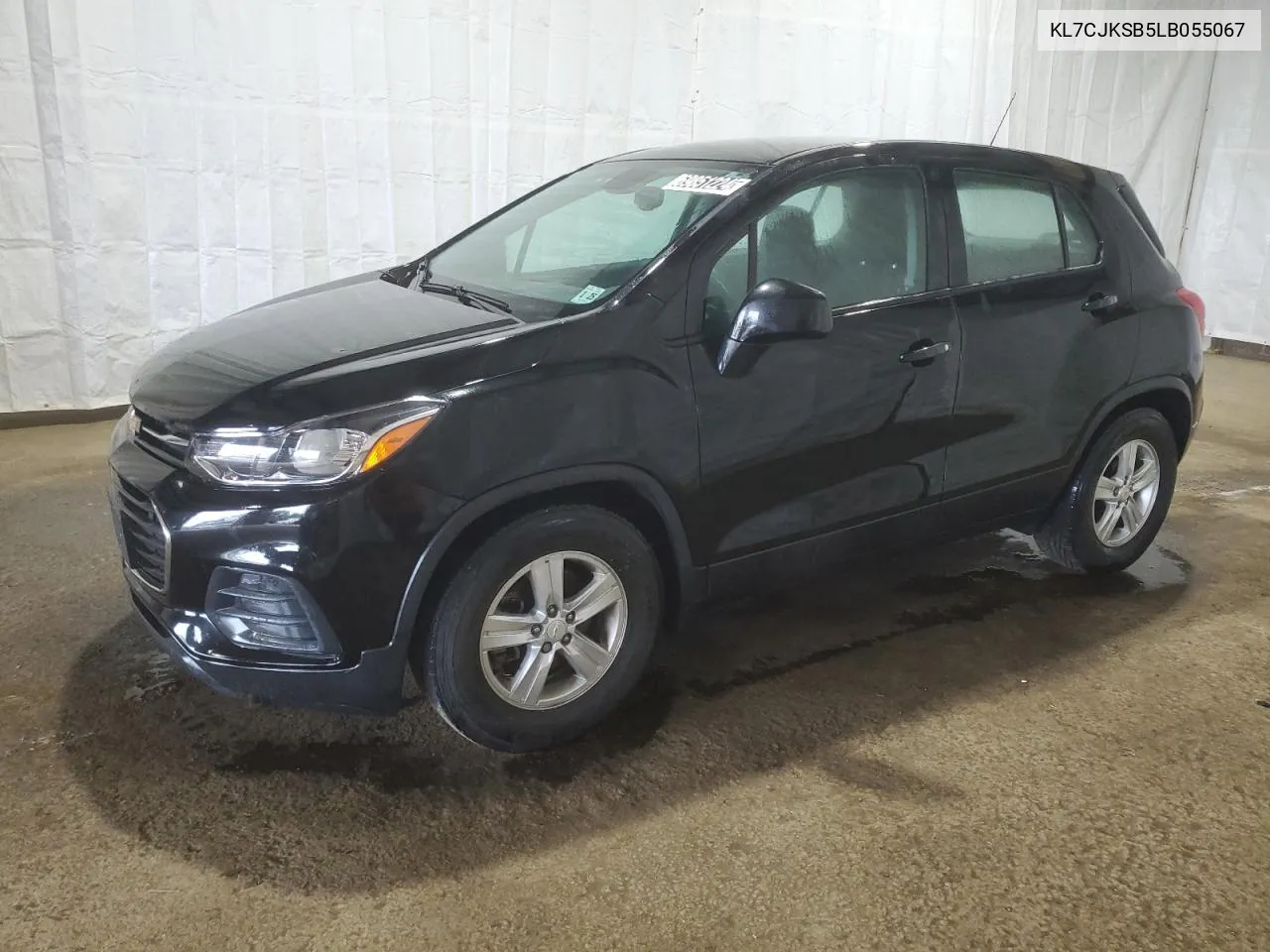 2020 Chevrolet Trax Ls VIN: KL7CJKSB5LB055067 Lot: 69851224