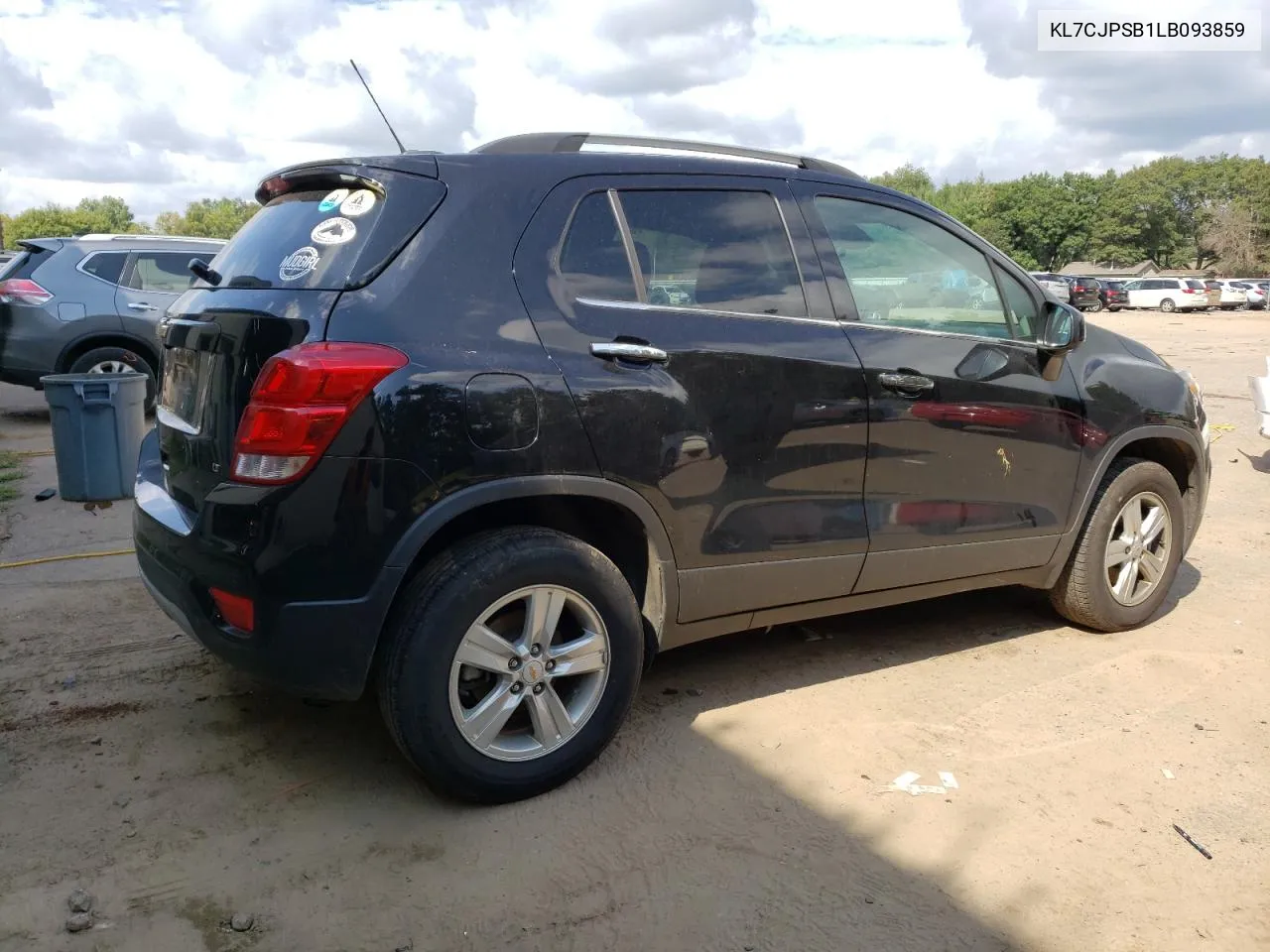 2020 Chevrolet Trax 1Lt VIN: KL7CJPSB1LB093859 Lot: 69882344