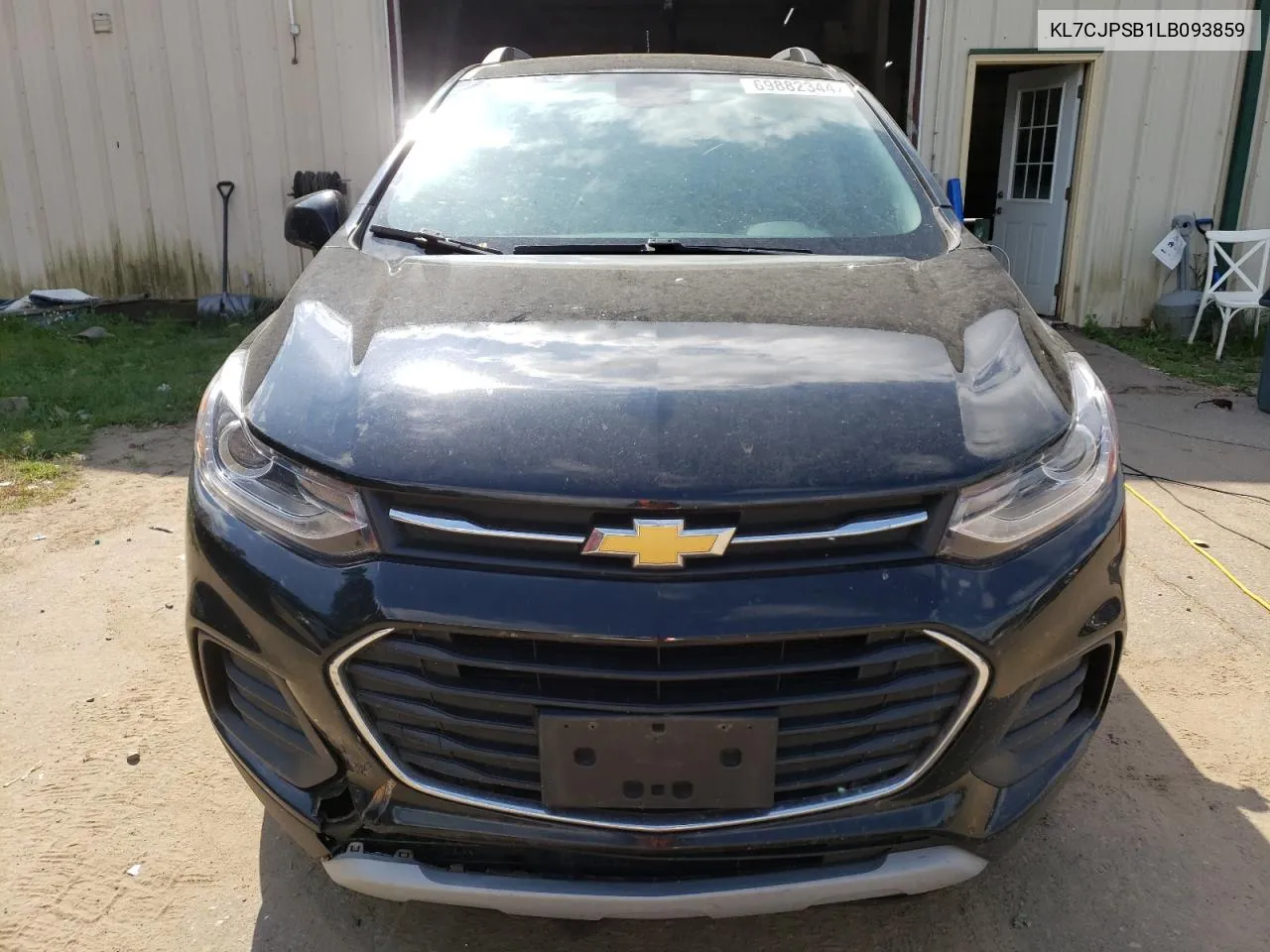 2020 Chevrolet Trax 1Lt VIN: KL7CJPSB1LB093859 Lot: 69882344