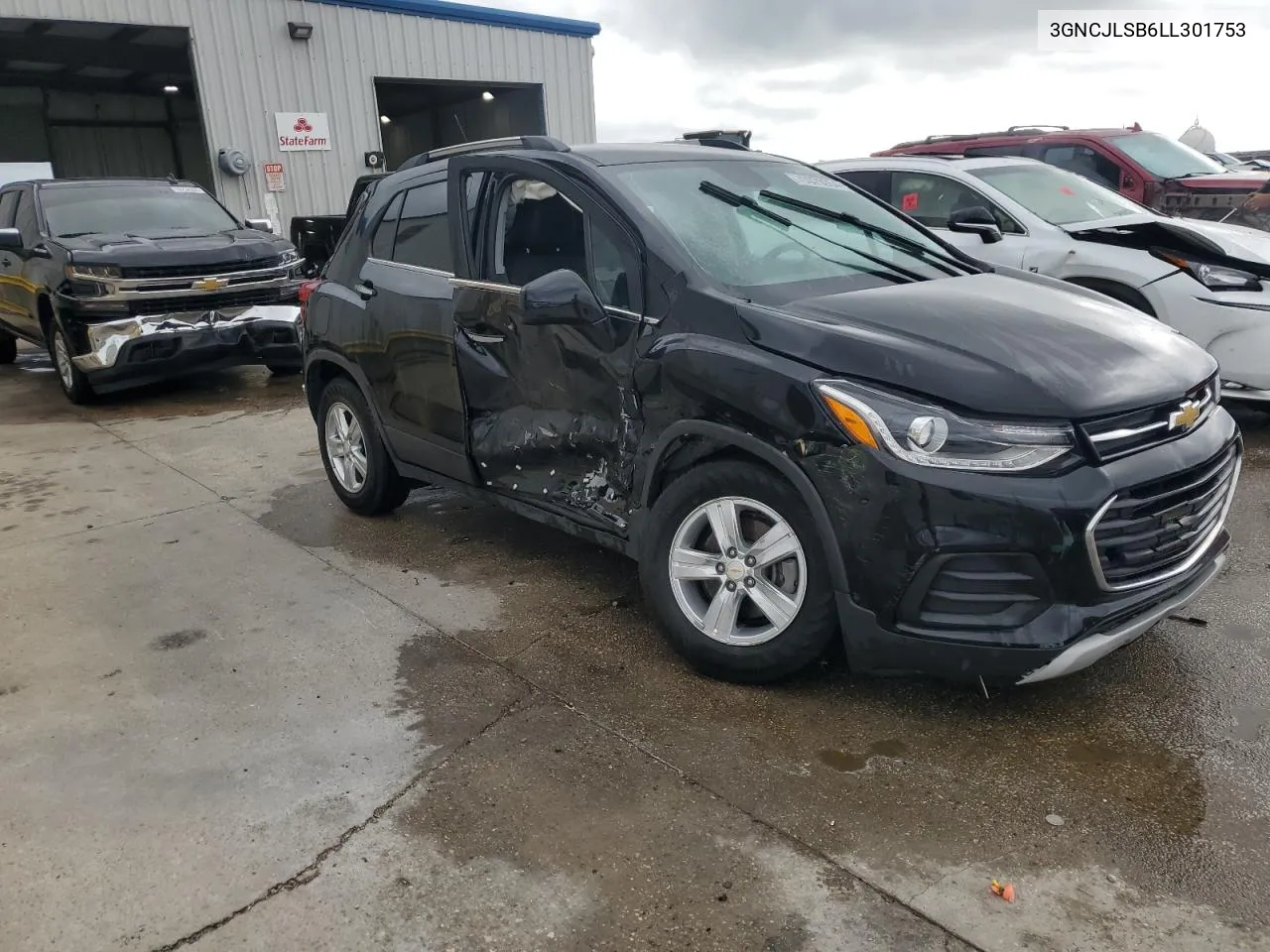 3GNCJLSB6LL301753 2020 Chevrolet Trax 1Lt