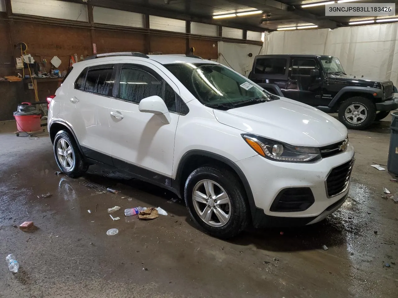 2020 Chevrolet Trax 1Lt VIN: 3GNCJPSB3LL183426 Lot: 70283714