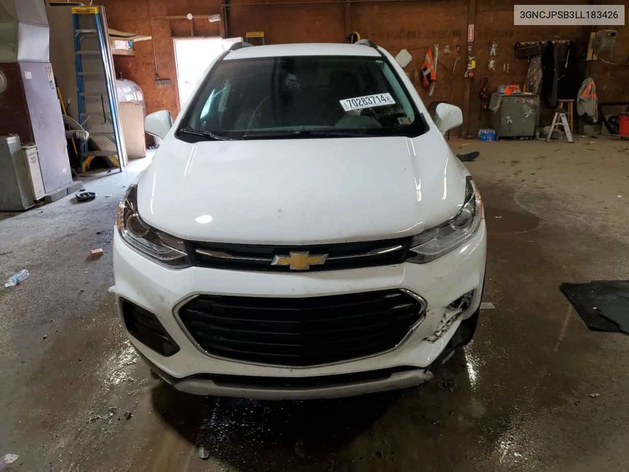 2020 Chevrolet Trax 1Lt VIN: 3GNCJPSB3LL183426 Lot: 70283714