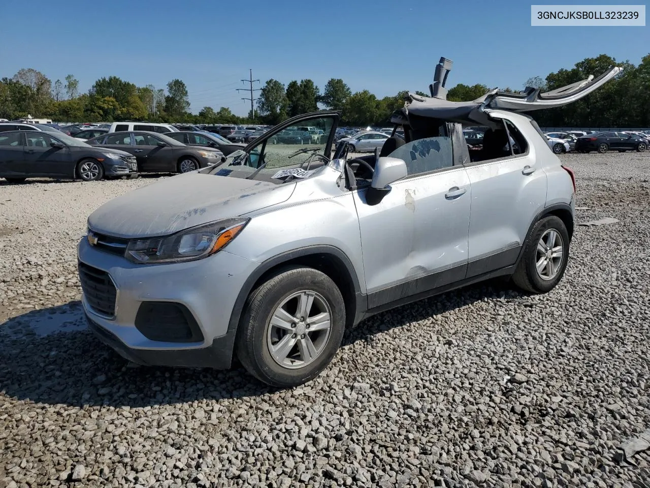 3GNCJKSB0LL323239 2020 Chevrolet Trax Ls