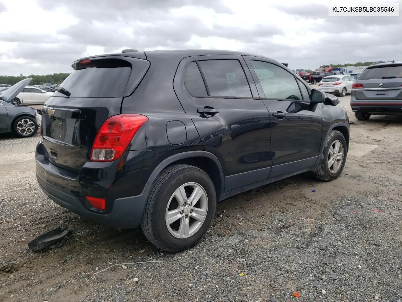 2020 Chevrolet Trax Ls VIN: KL7CJKSB5LB035546 Lot: 70647564