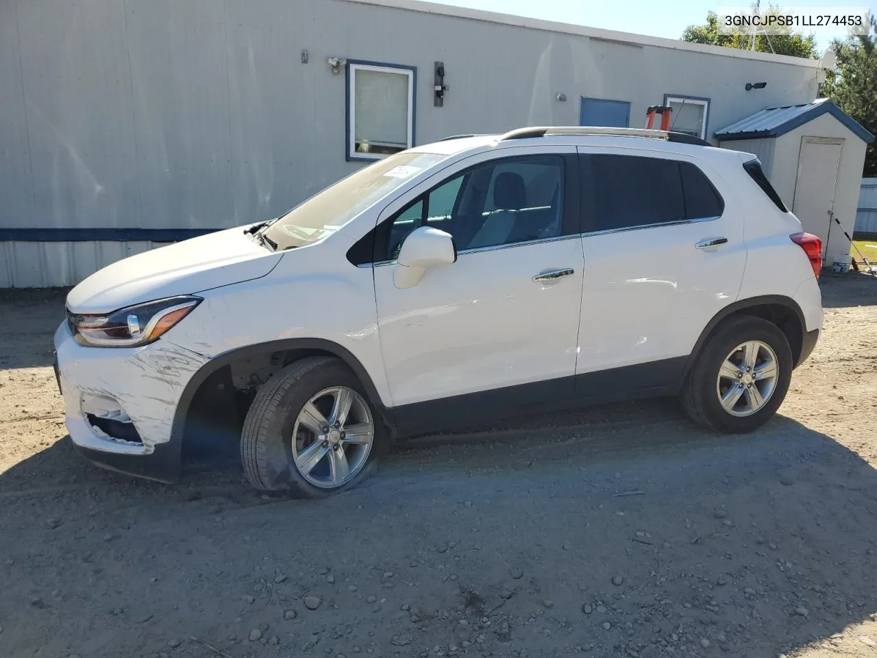 2020 Chevrolet Trax 1Lt VIN: 3GNCJPSB1LL274453 Lot: 70688694