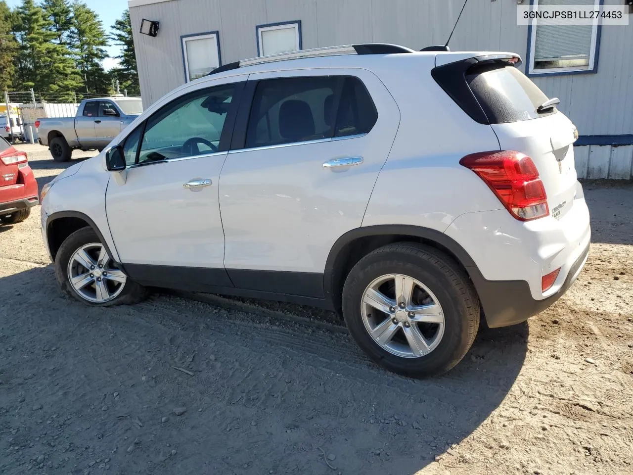 2020 Chevrolet Trax 1Lt VIN: 3GNCJPSB1LL274453 Lot: 70688694