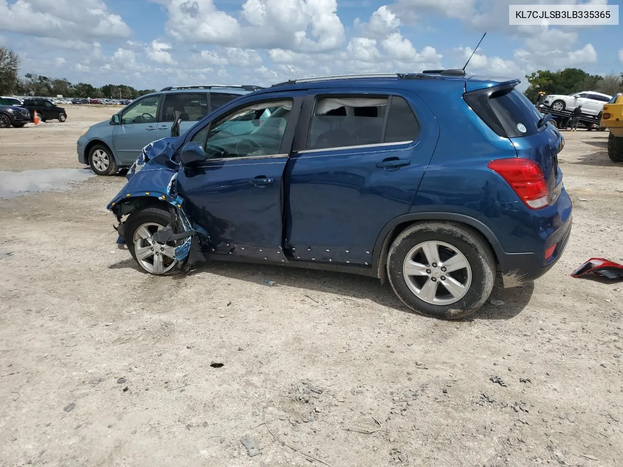 2020 Chevrolet Trax 1Lt VIN: KL7CJLSB3LB335365 Lot: 70719914