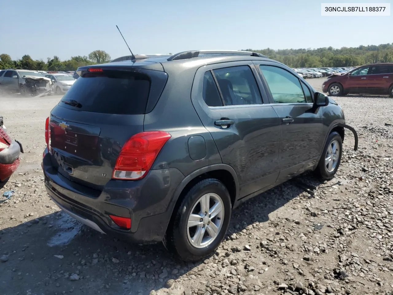 2020 Chevrolet Trax 1Lt VIN: 3GNCJLSB7LL188377 Lot: 70867124