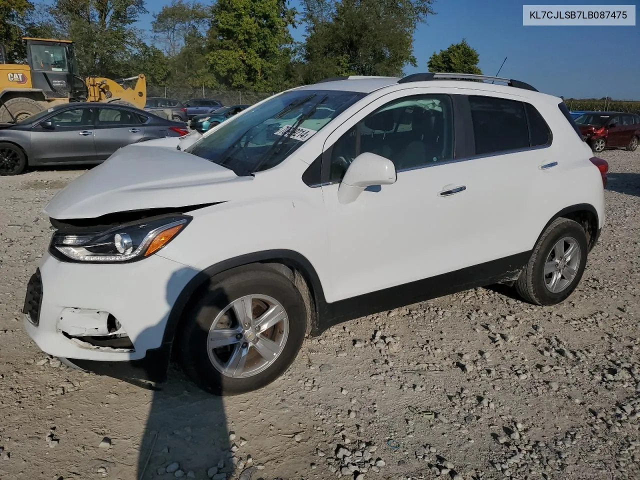 2020 Chevrolet Trax 1Lt VIN: KL7CJLSB7LB087475 Lot: 70969214