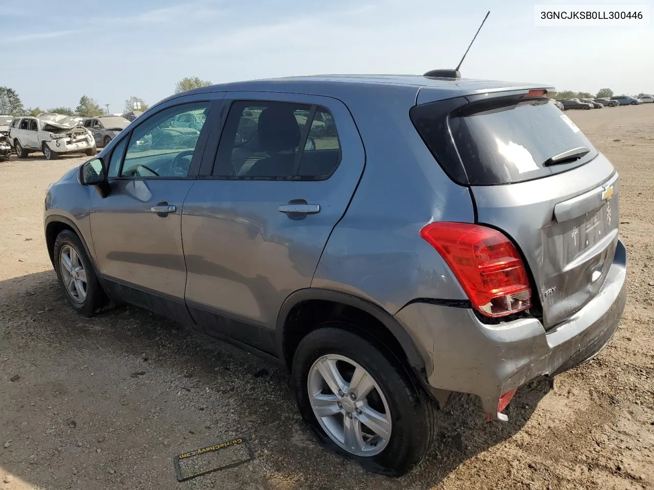 2020 Chevrolet Trax Ls VIN: 3GNCJKSB0LL300446 Lot: 71046594