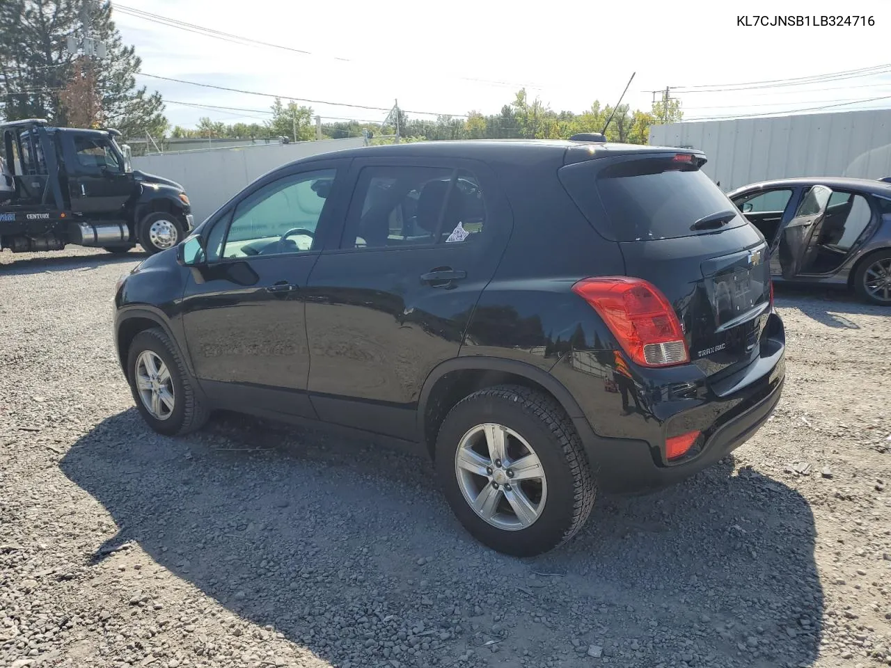 2020 Chevrolet Trax Ls VIN: KL7CJNSB1LB324716 Lot: 71059294