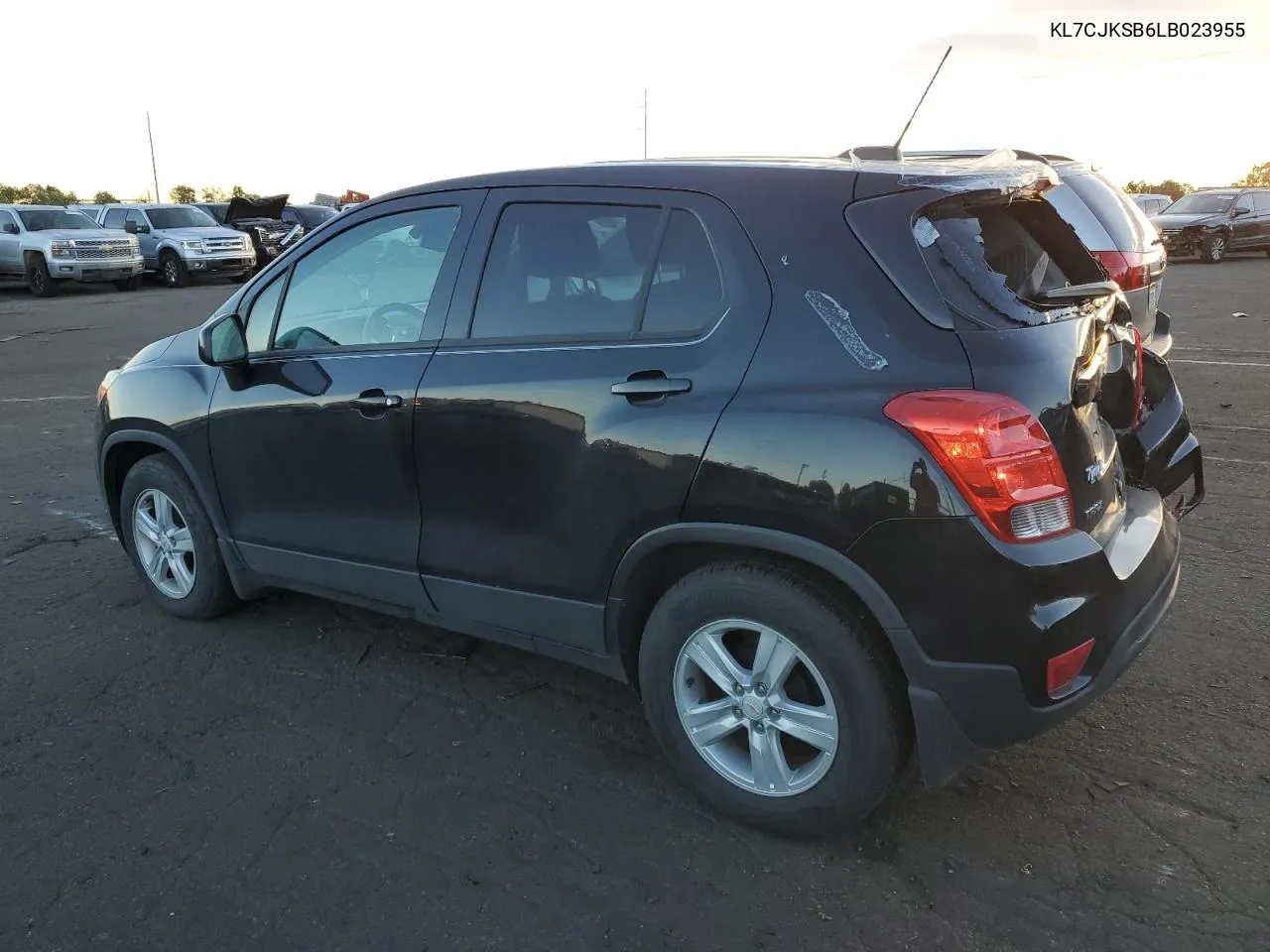 2020 Chevrolet Trax Ls VIN: KL7CJKSB6LB023955 Lot: 71100484