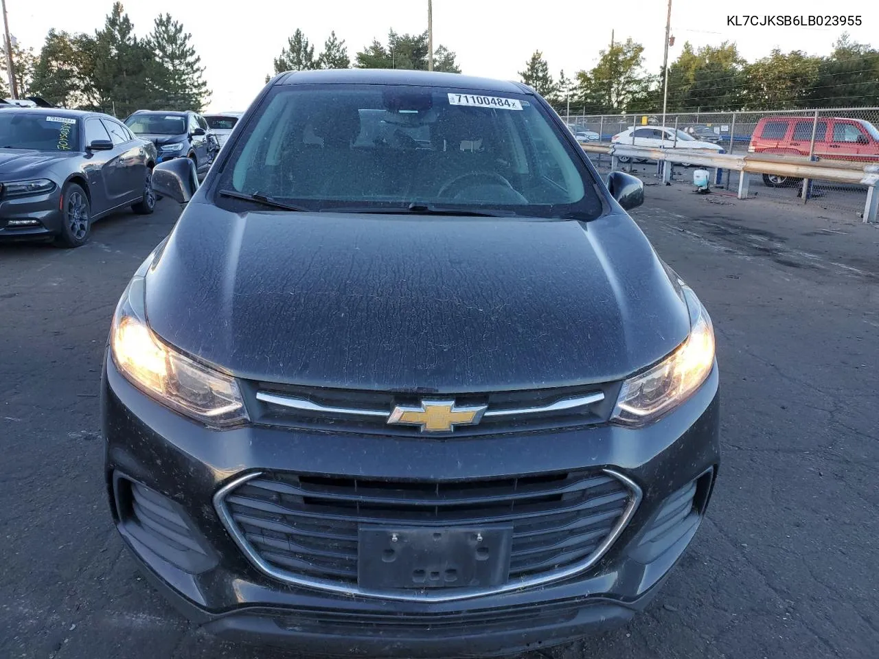 2020 Chevrolet Trax Ls VIN: KL7CJKSB6LB023955 Lot: 71100484