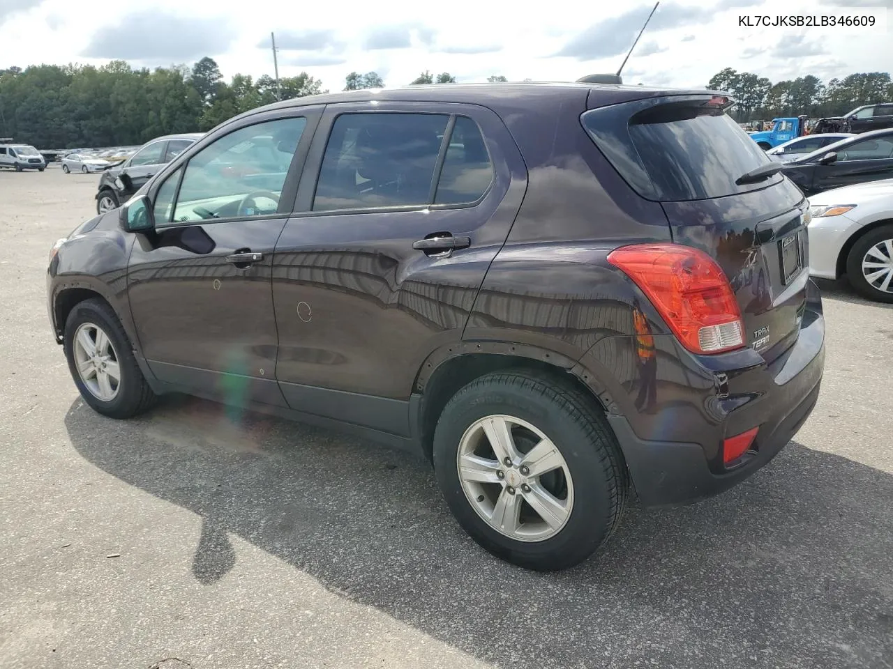 KL7CJKSB2LB346609 2020 Chevrolet Trax Ls