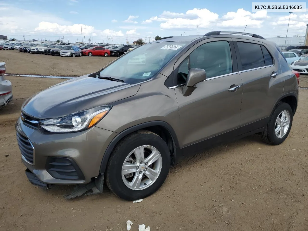 KL7CJLSB6LB346635 2020 Chevrolet Trax 1Lt