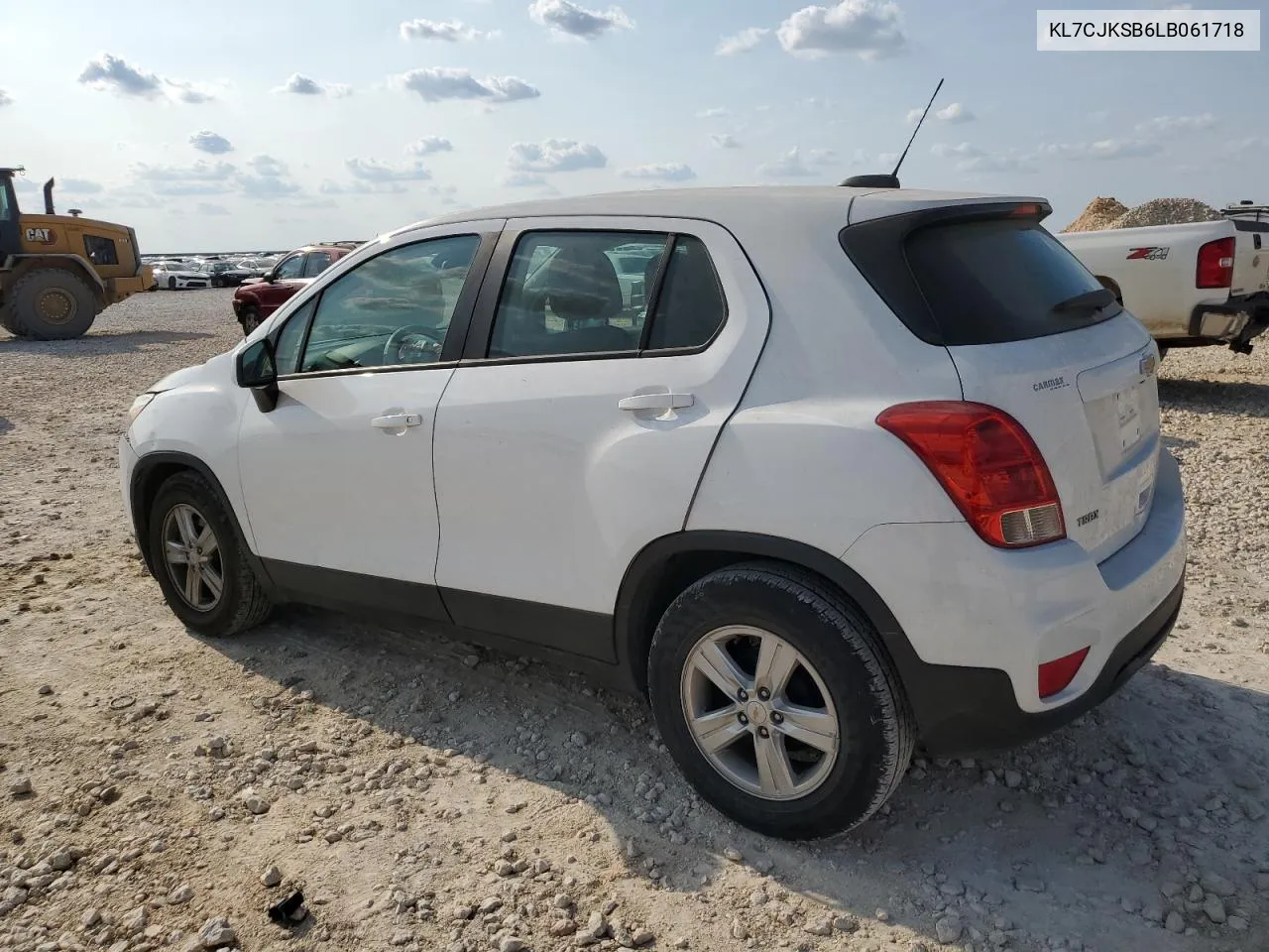 2020 Chevrolet Trax Ls VIN: KL7CJKSB6LB061718 Lot: 71687504