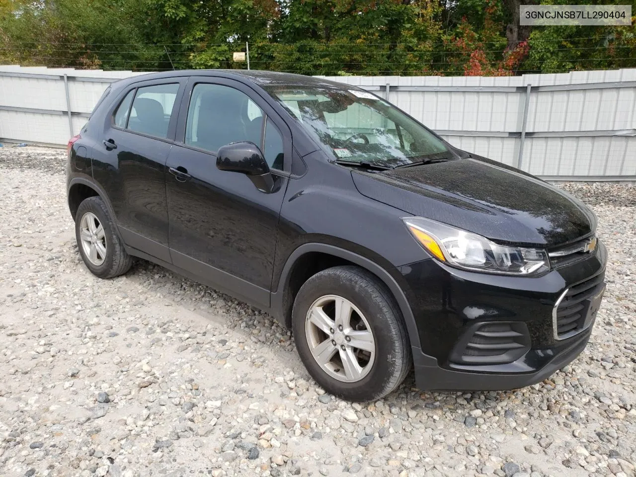 2020 Chevrolet Trax Ls VIN: 3GNCJNSB7LL290404 Lot: 71793774