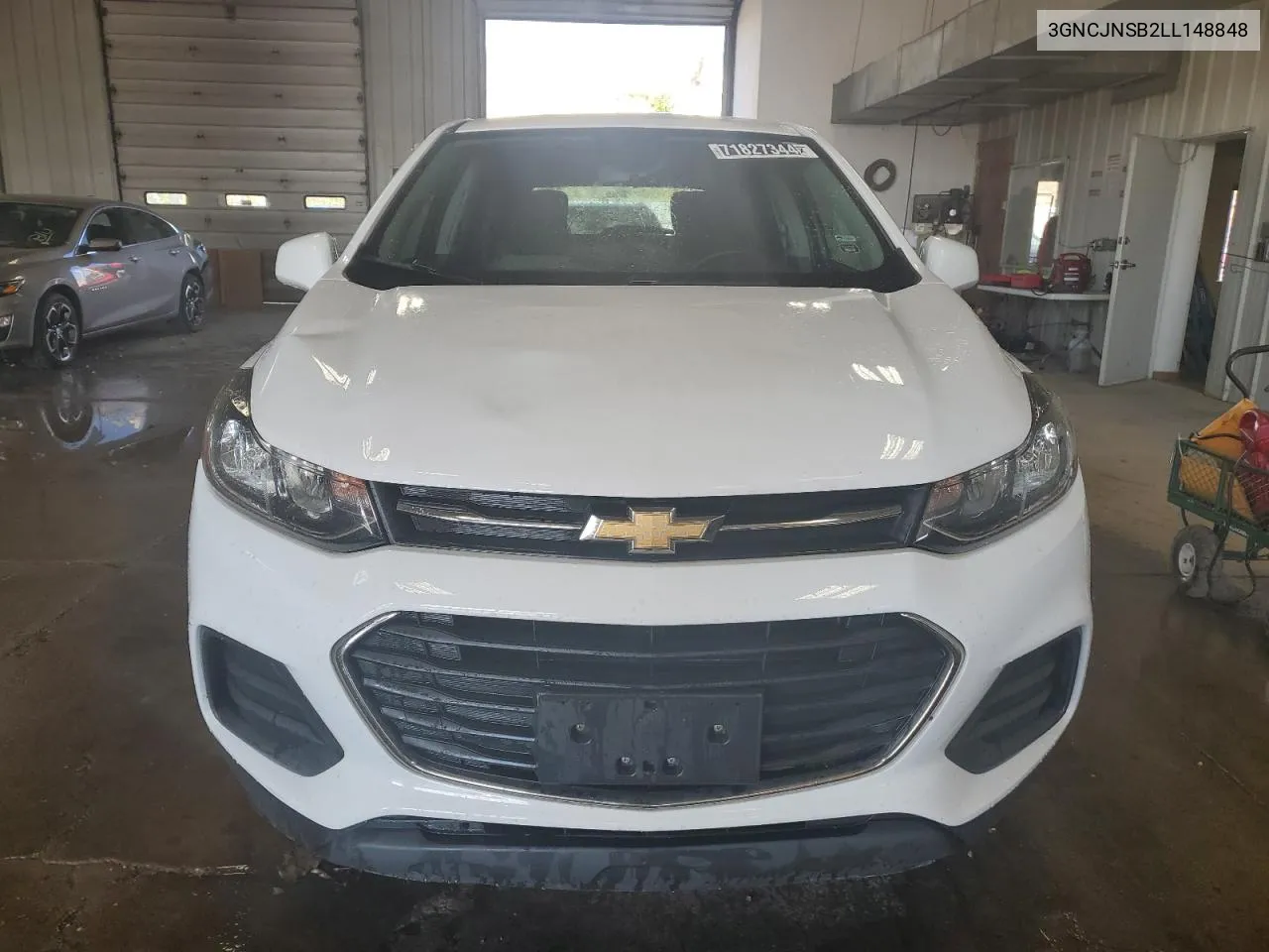 2020 Chevrolet Trax Ls VIN: 3GNCJNSB2LL148848 Lot: 71827344