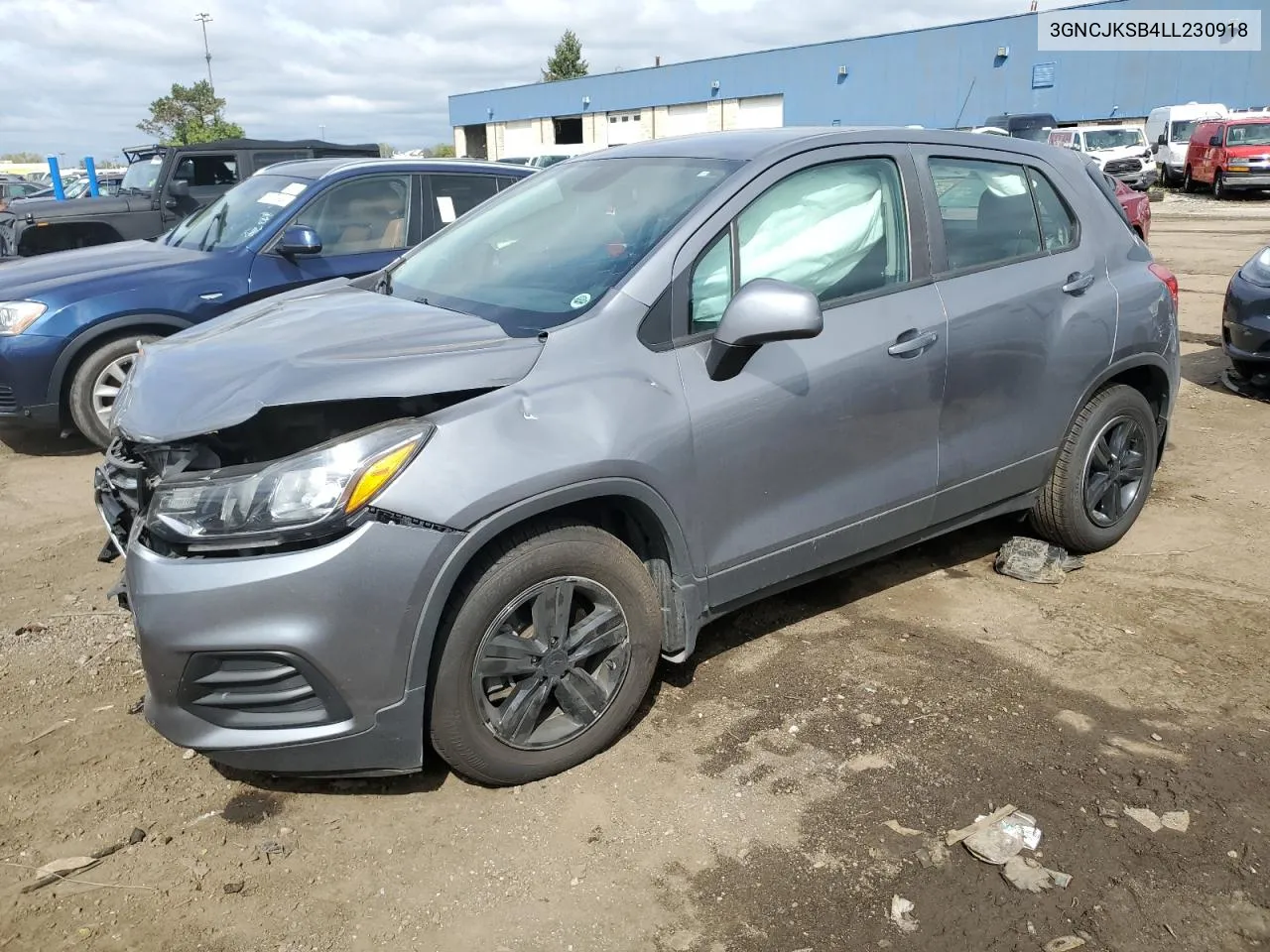 2020 Chevrolet Trax Ls VIN: 3GNCJKSB4LL230918 Lot: 71946174