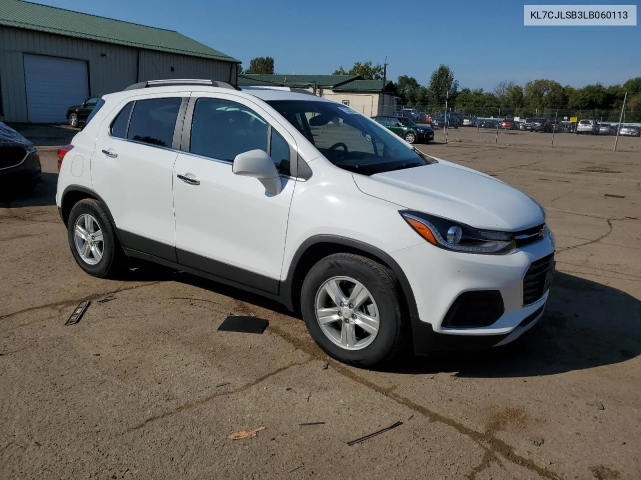 2020 Chevrolet Trax 1Lt VIN: KL7CJLSB3LB060113 Lot: 72338274