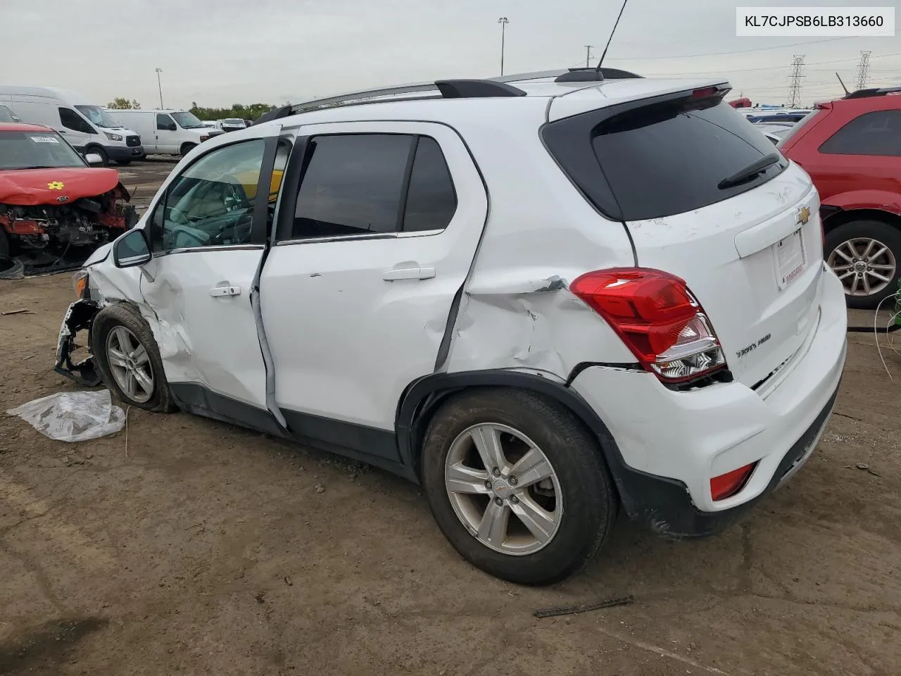 2020 Chevrolet Trax 1Lt VIN: KL7CJPSB6LB313660 Lot: 72756634