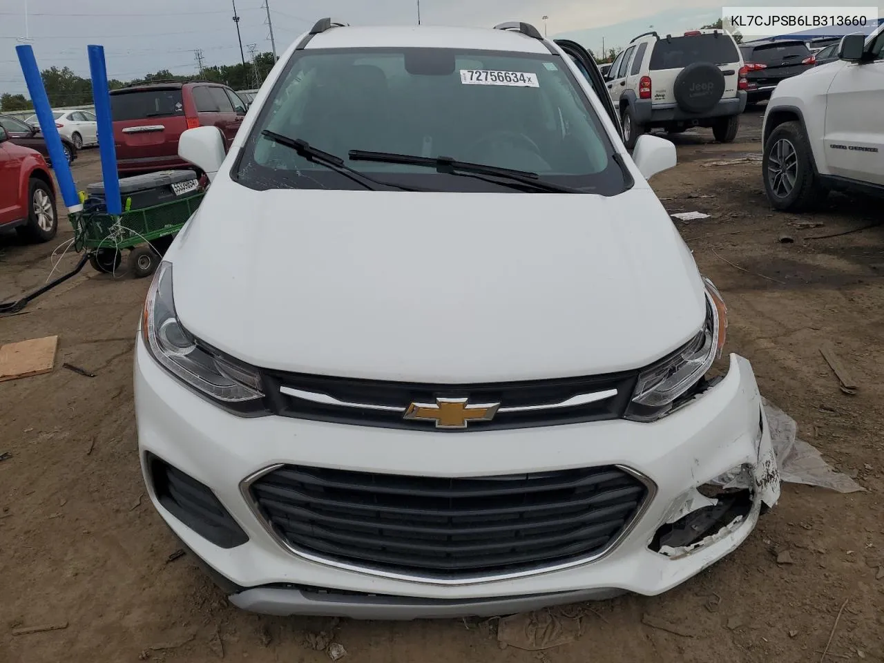 2020 Chevrolet Trax 1Lt VIN: KL7CJPSB6LB313660 Lot: 72756634