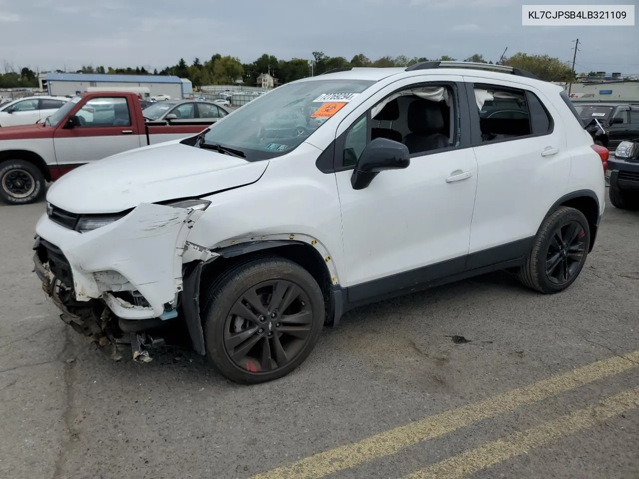 2020 Chevrolet Trax 1Lt VIN: KL7CJPSB4LB321109 Lot: 72769294