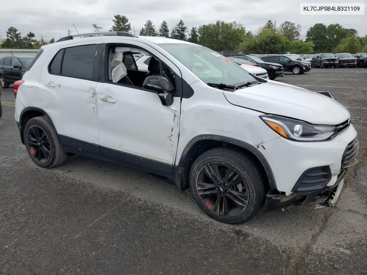 2020 Chevrolet Trax 1Lt VIN: KL7CJPSB4LB321109 Lot: 72769294