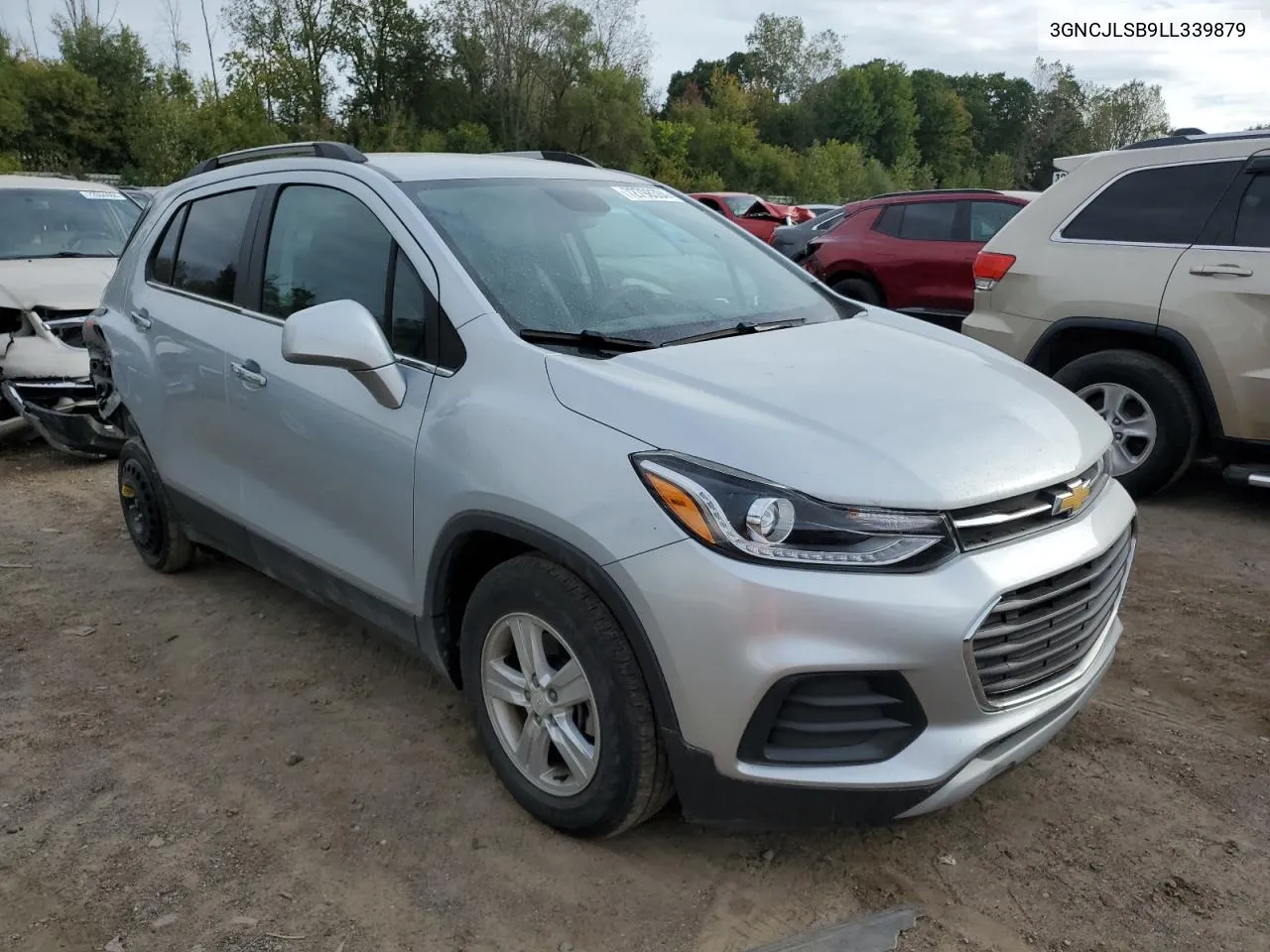 2020 Chevrolet Trax 1Lt VIN: 3GNCJLSB9LL339879 Lot: 72798384