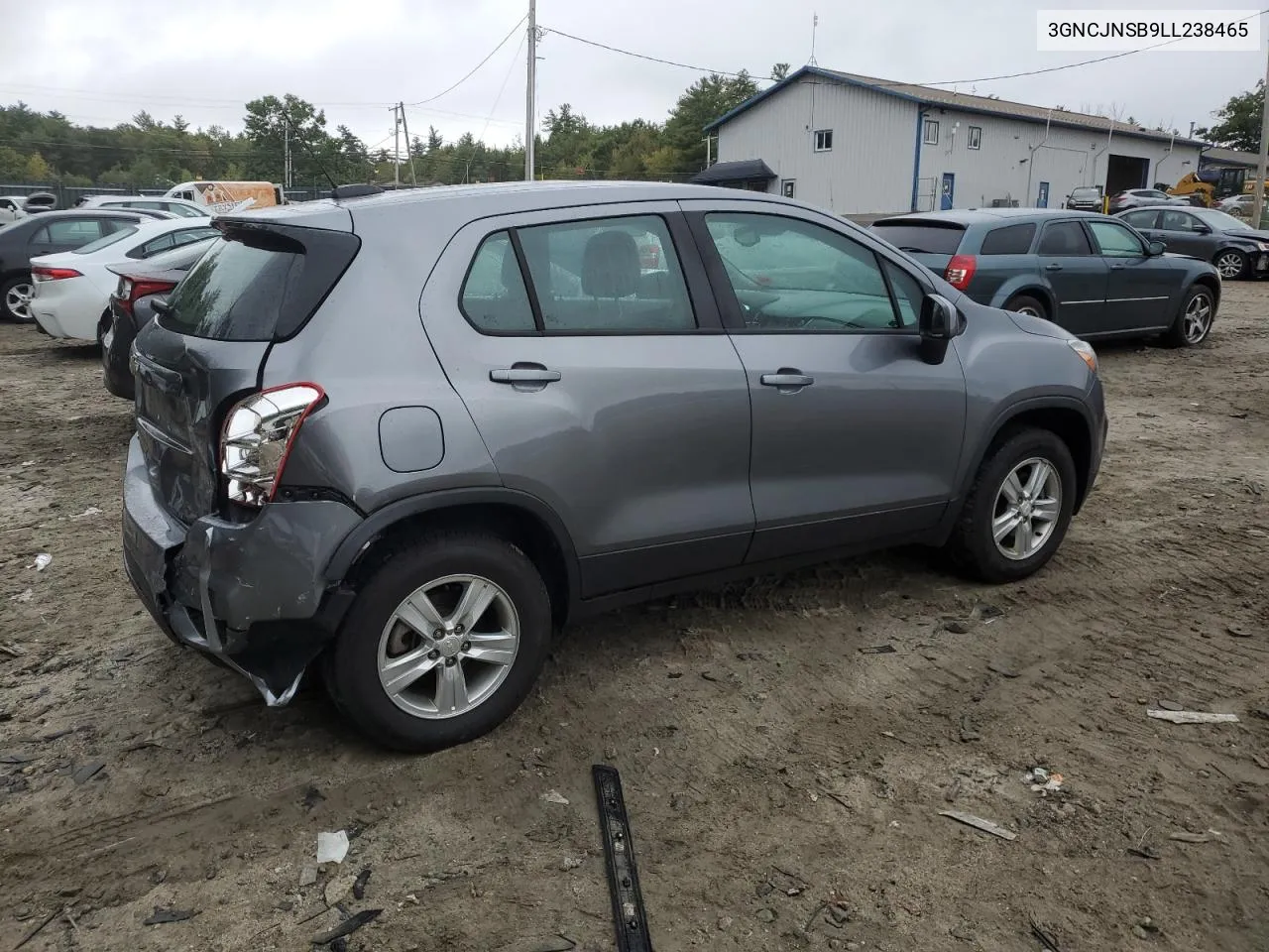 2020 Chevrolet Trax Ls VIN: 3GNCJNSB9LL238465 Lot: 72939184