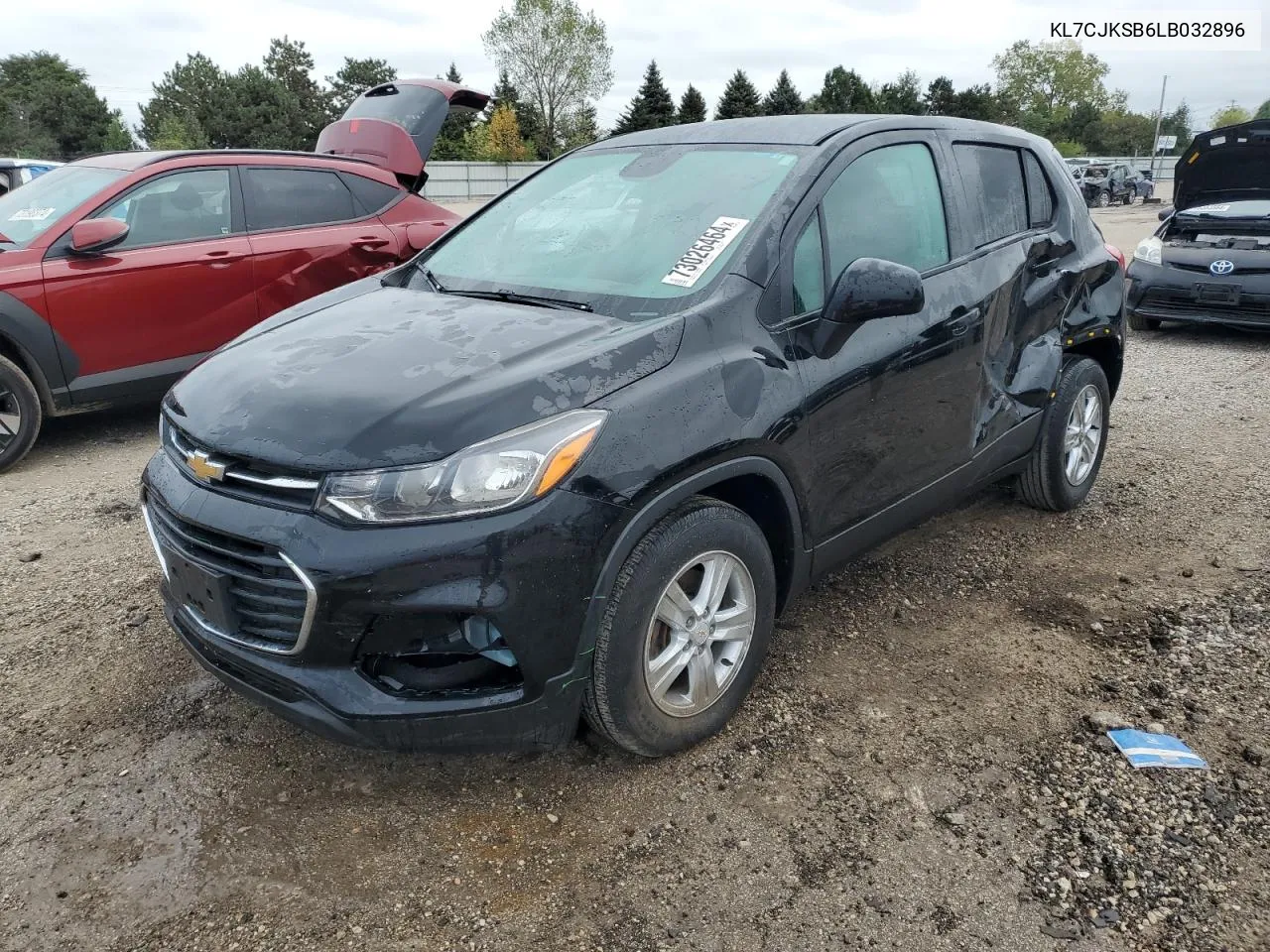 KL7CJKSB6LB032896 2020 Chevrolet Trax Ls