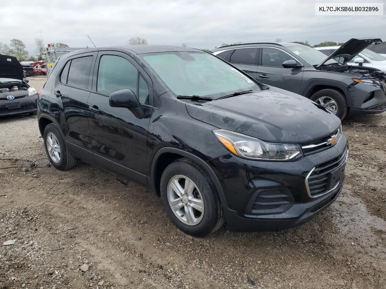 2020 Chevrolet Trax Ls VIN: KL7CJKSB6LB032896 Lot: 73026464