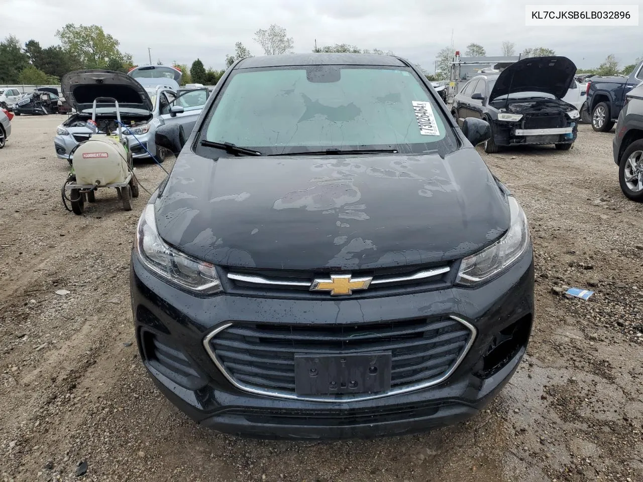 2020 Chevrolet Trax Ls VIN: KL7CJKSB6LB032896 Lot: 73026464